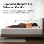 14 Inch King Size Memory Foam Mattress for Comfort
